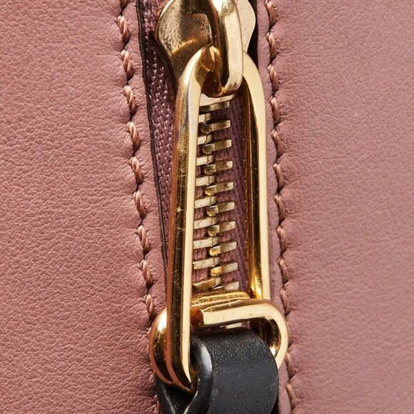 Fendi Pink/Black Calfskin Leather Runaway Small Bag - Picture 5 of 13